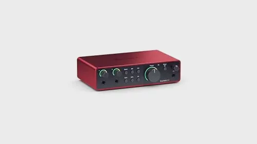 Focusrite Scarlett 2i2 4th Gen audio interface